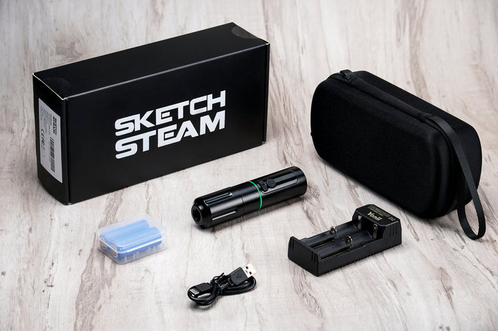 Ai-Tenitas S330 Wireless Tattoo Machine - Tattoo Machine - Mithra Tattoo Supplies Canada