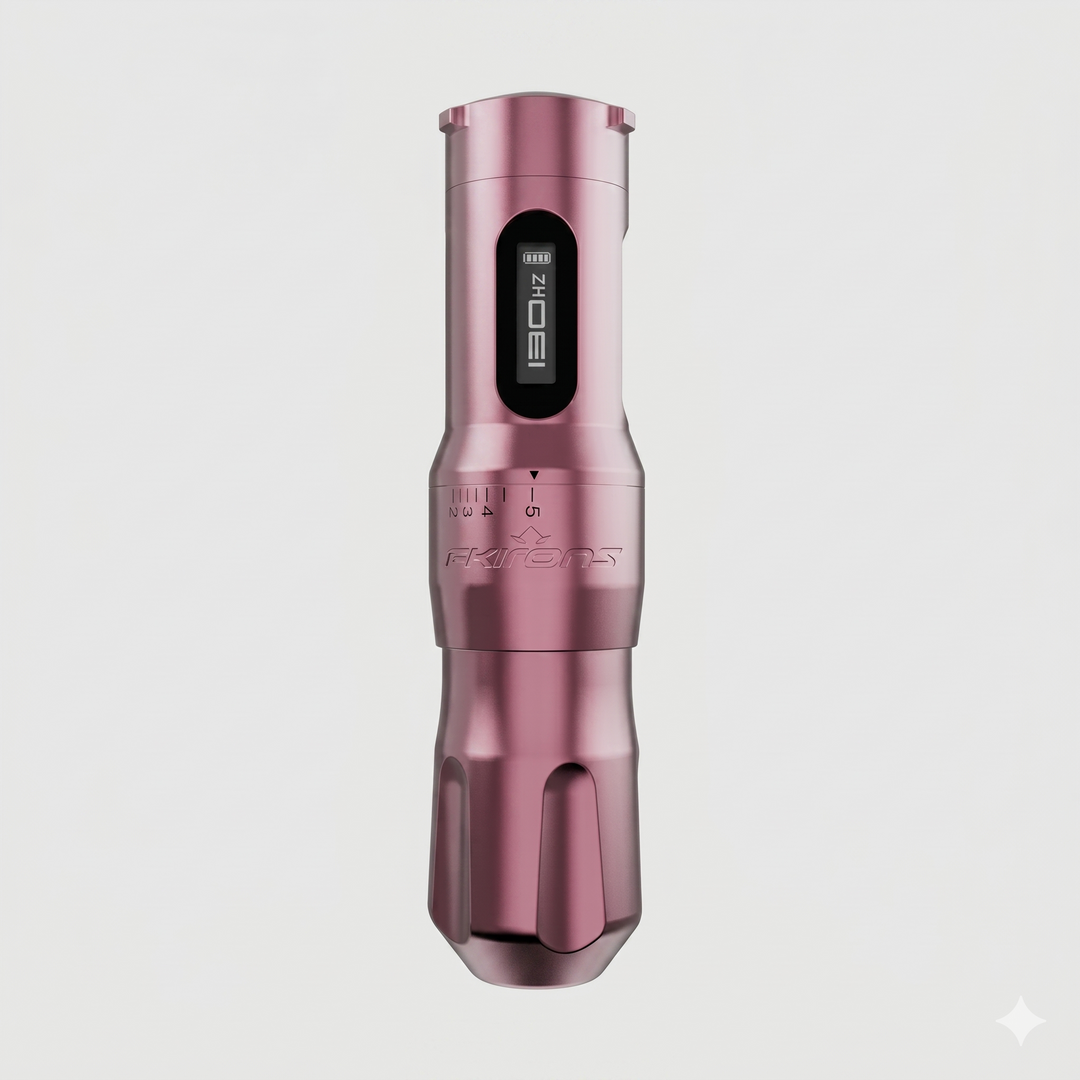 FK Irons One Adjust Wireless Tattoo Machine - Pop Pink - Tattoo Machine - Mithra Tattoo Supplies Canada