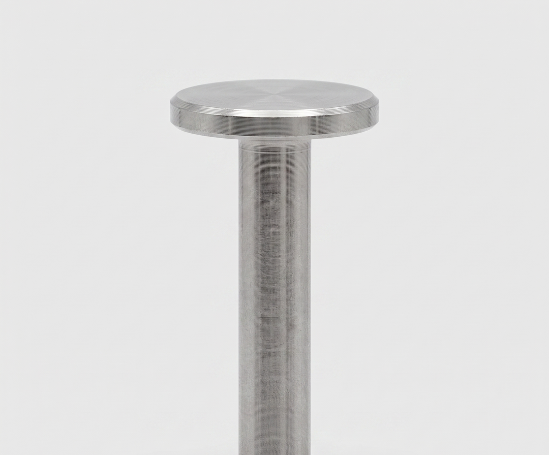 16g Titanium Threadless Posts - 3.5mm Disk (20/box) - piercing jewelry - Mithra Tattoo Supplies Canada