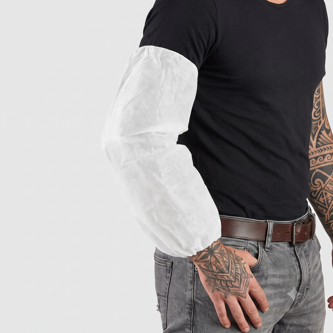 Disposable Arm Sleeves Covers - Station Prep. & Barriers - Mithra Tattoo Supplies Canada