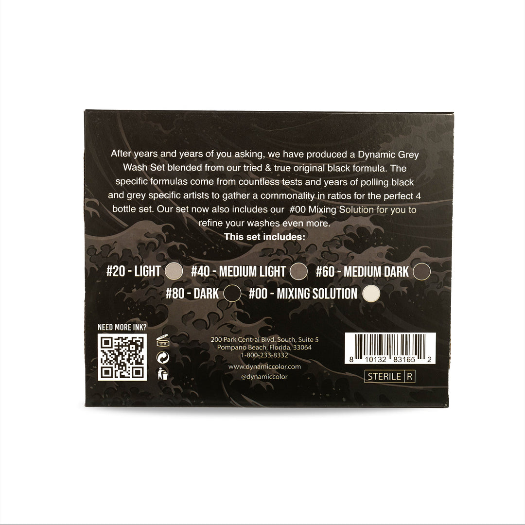 Dynamic Greywash Tattoo Ink - Tattoo Ink - Mithra Tattoo Supplies Canada