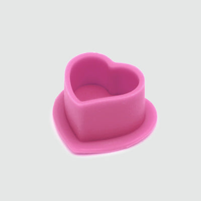 Silicone Ink Cups – Heart - Station Prep. & Barriers - Mithra Tattoo Supplies Canada