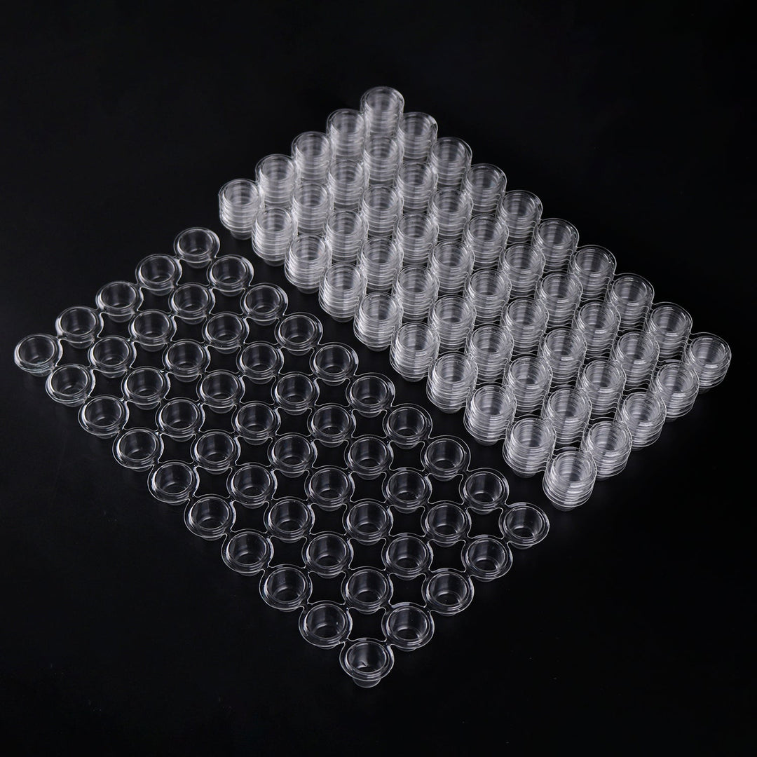 50 Connected Ink Cups - Disposable - Station Prep. & Barriers - Mithra Tattoo Supplies Canada