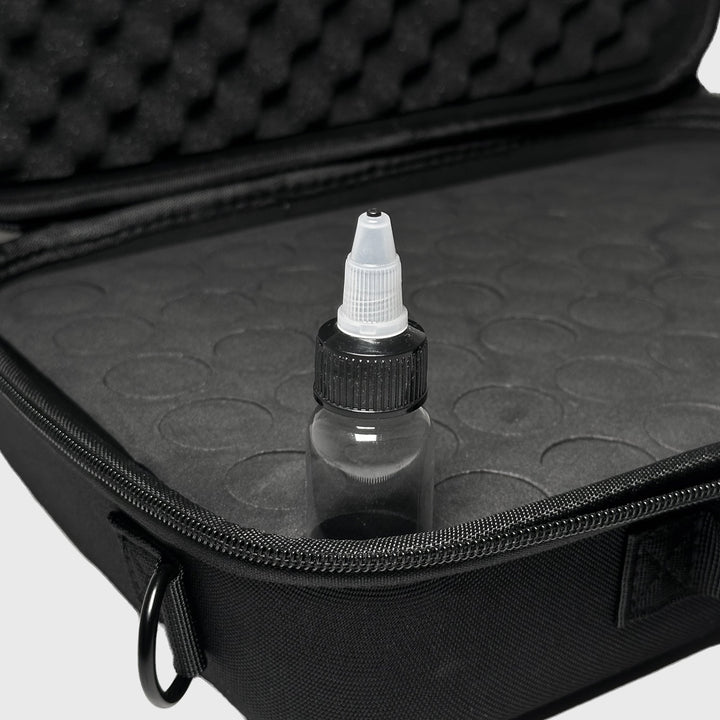 Ink Slinger Bag – Tattoo Ink Carrying Case - Tattoo Furniture - Mithra Tattoo Supplies Canada