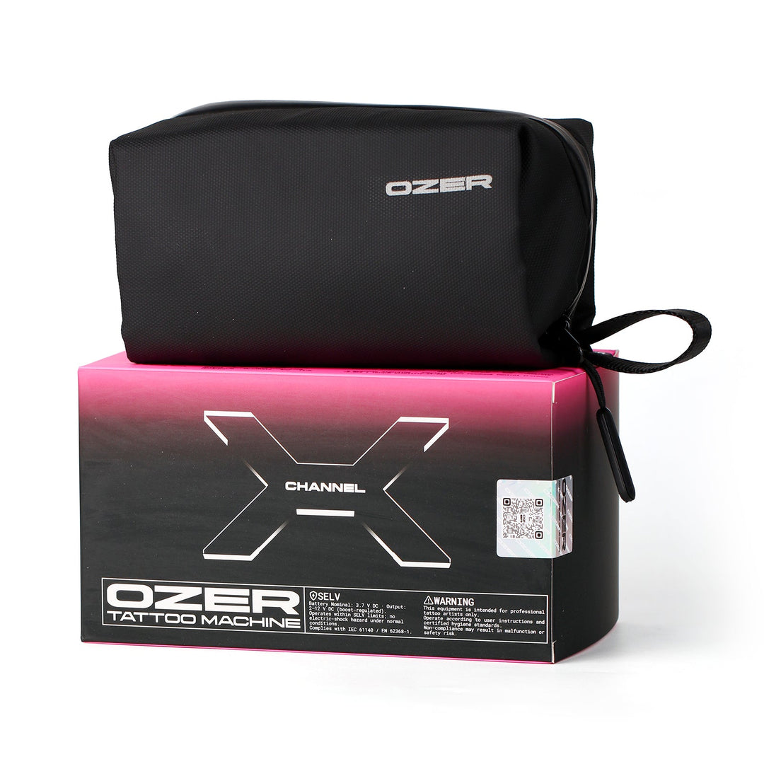 Ozer Channel X Tattoo Machine - Pink - Tattoo Machine - Mithra Tattoo Supplies Canada
