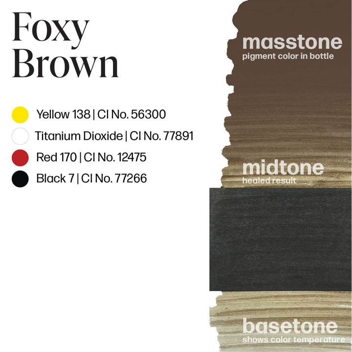 Perma Blend Luxe Foxy Brown - PMU Pigments - Mithra Tattoo Supplies Canada