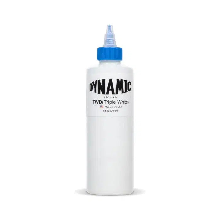 Dynamic Triple White Tattoo Ink - Tattoo Ink - Mithra Tattoo Supplies Canada