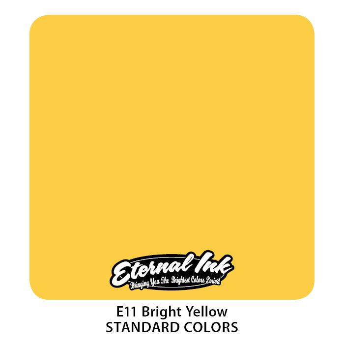 Eternal Ink Bright Yellow - Tattoo Ink - Mithra Tattoo Supplies Canada