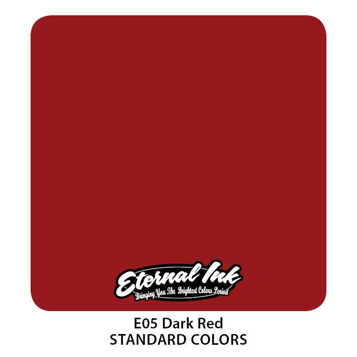 Eternal Ink Dark Red - Tattoo Ink - Mithra Tattoo Supplies Canada