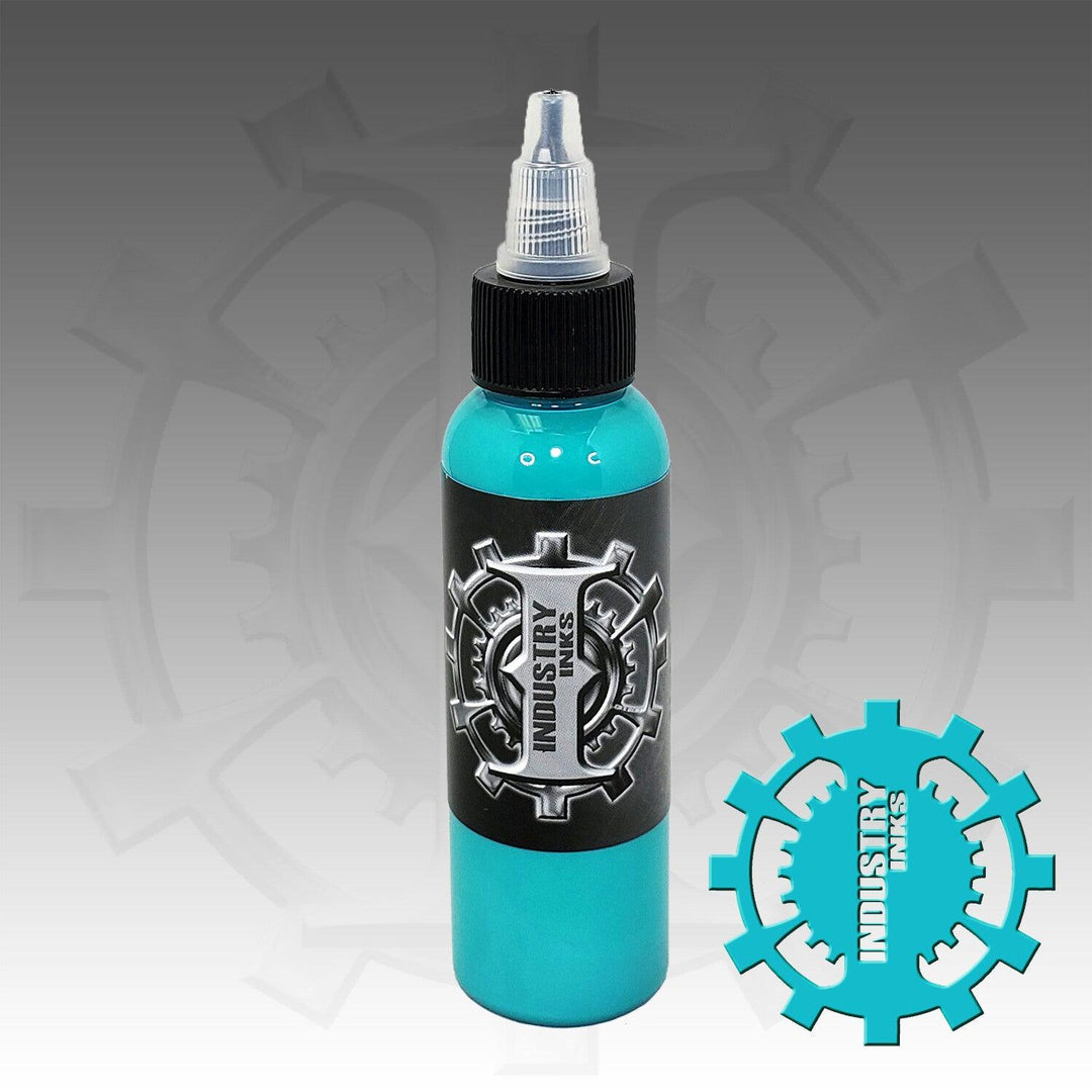 Industry Ink Electric Blue - Tattoo Ink - Mithra Tattoo Supplies Canada