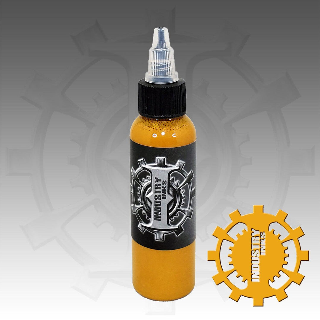 Industry Ink Golden Rod - Tattoo Ink - Mithra Tattoo Supplies Canada