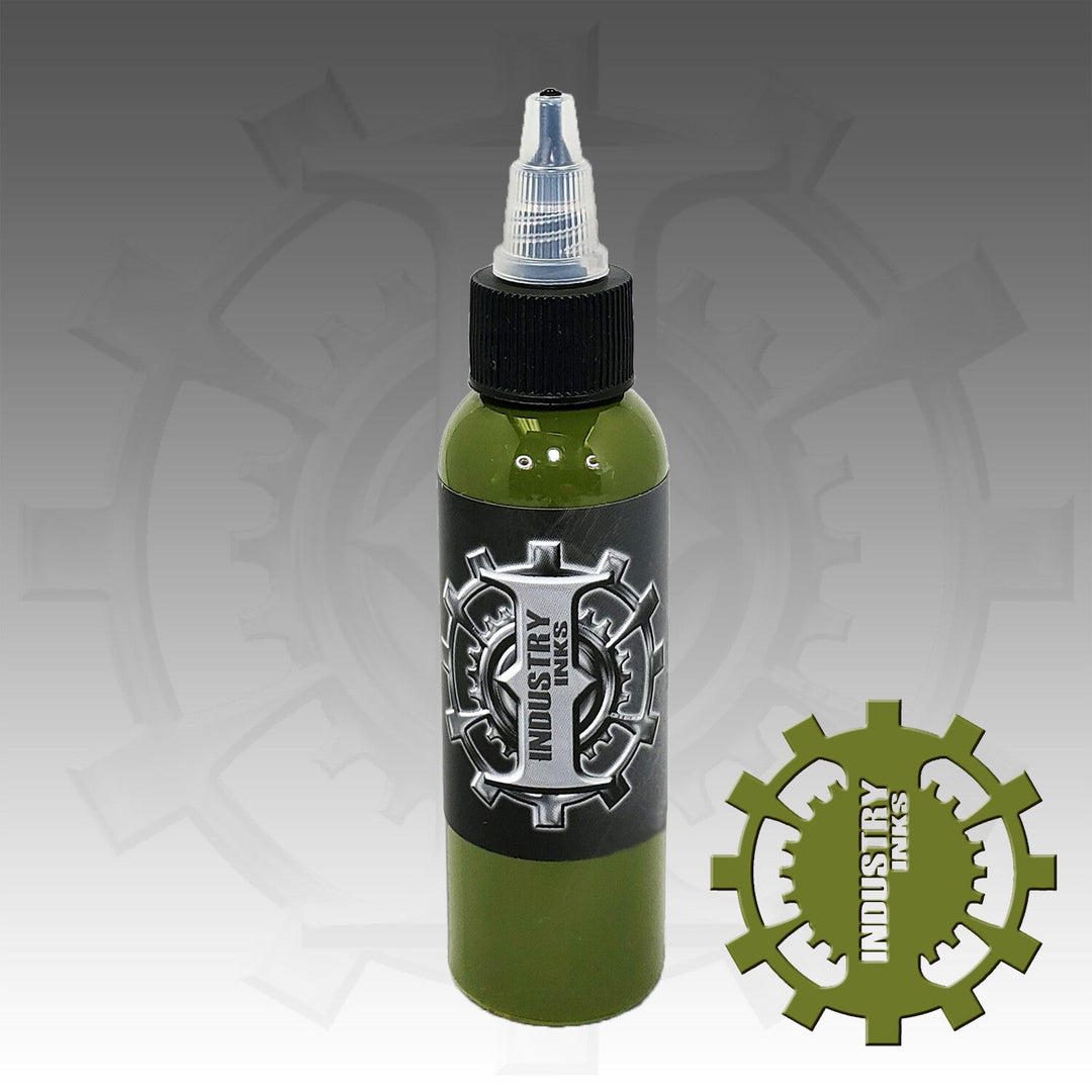 Industry Ink Kelp - Tattoo Ink - Mithra Tattoo Supplies Canada