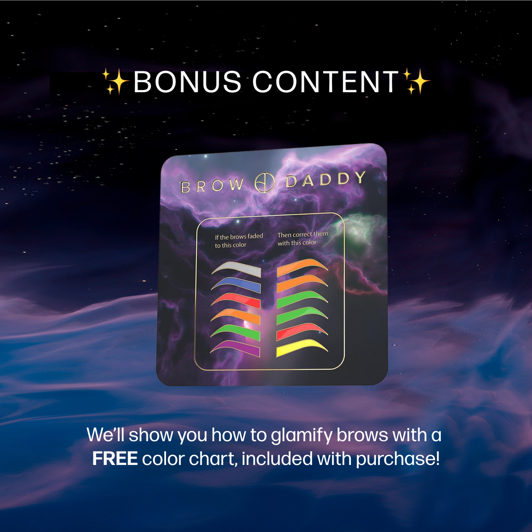 Perma Blend The Brow Daddy Magic Corrector Set - PMU Pigments - Mithra Tattoo Supplies Canada