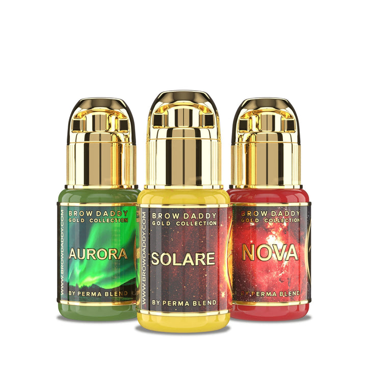 Perma Blend The Brow Daddy Magic Corrector Set - PMU Pigments - Mithra Tattoo Supplies Canada