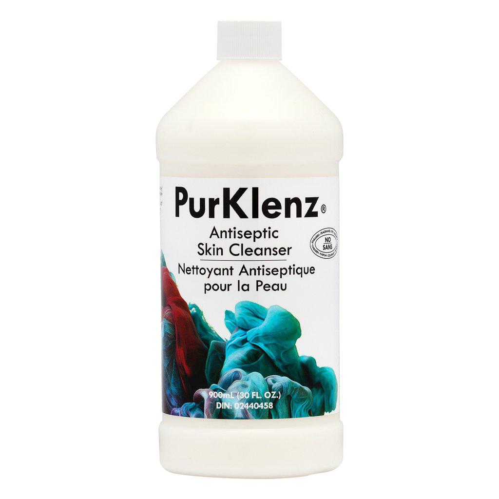 Purklenz Antiseptic Cleanser 900ML - Station Prep. & Barriers - Mithra Tattoo Supplies Canada