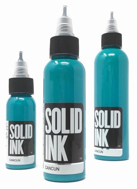 Solid Ink Cancun Blue - Tattoo Ink - Mithra Tattoo Supplies Canada