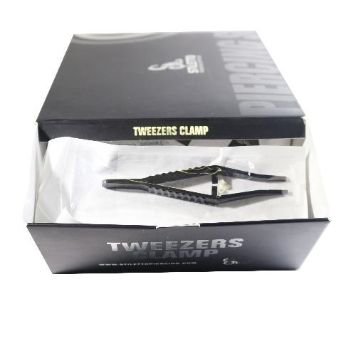 Stiletto Disposable Tweezer Clamps - Disposable Piercing Tools - Mithra Tattoo Supplies Canada