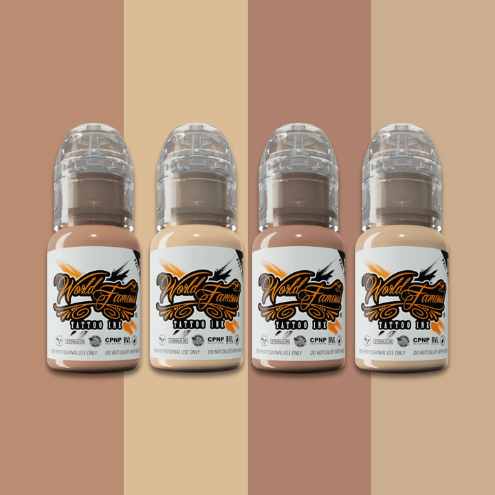 World Famous Alex Santucci Cover-Up Set - Tattoo Ink - Mithra Tattoo Supplies Canada