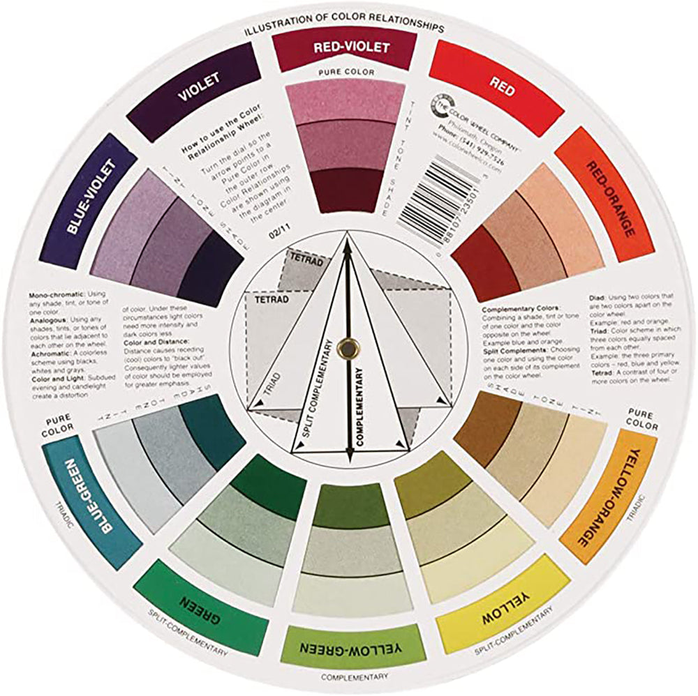 PMU Professional Colour Wheel - PMU Supplies - Mithra Tattoo Supplies Canada